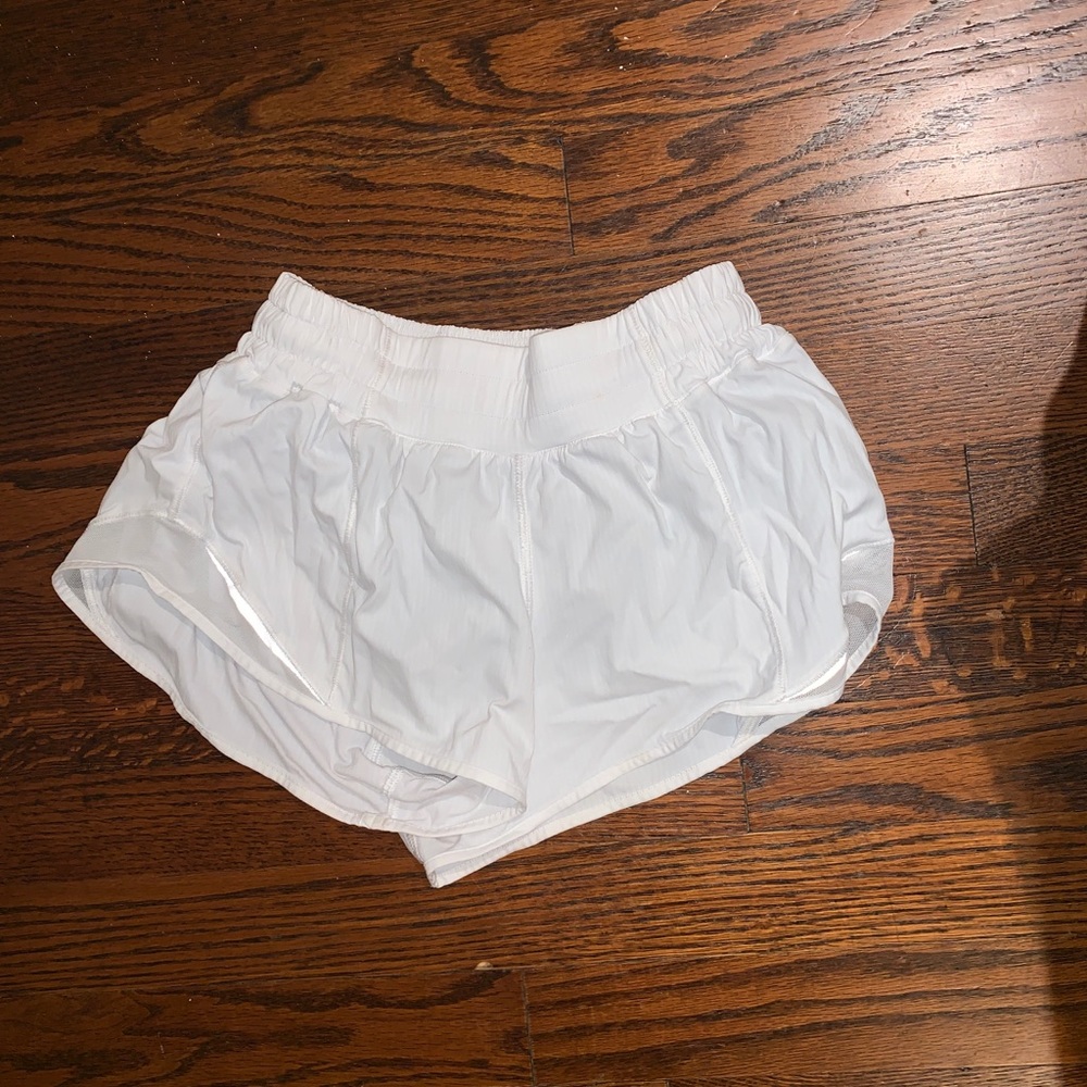 White Lulu Shorts size 2!